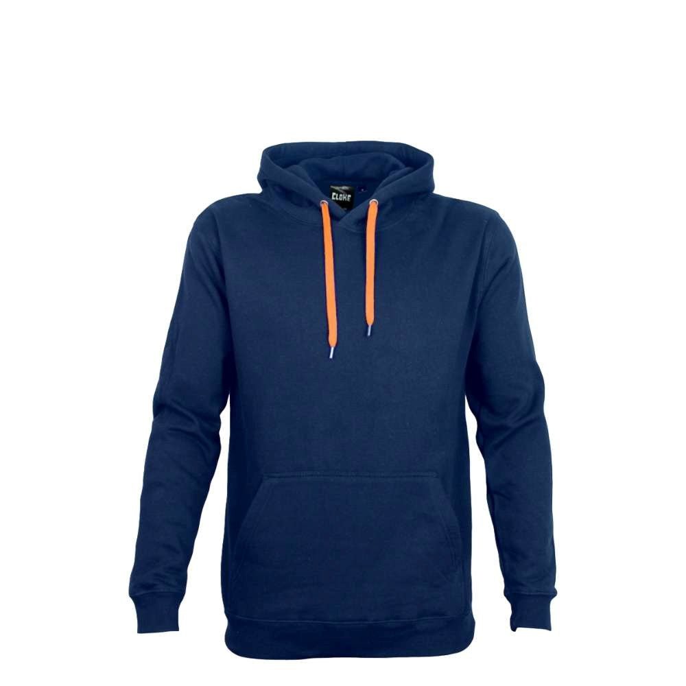 Navy and orange hoodie sale