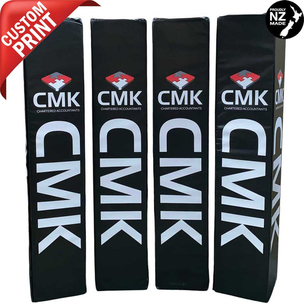 Digitally Printed Rugby Goal Post Protector Pads - 