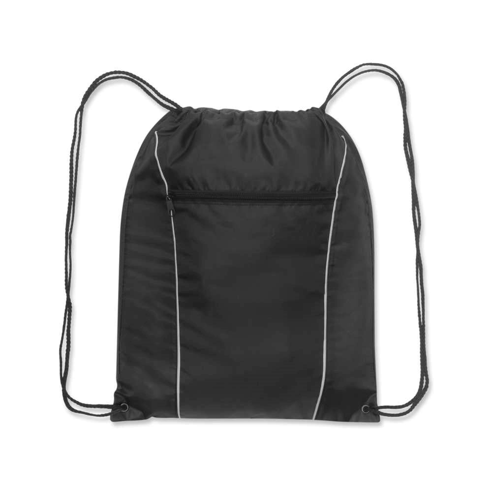 Drawstring Backpack - Black