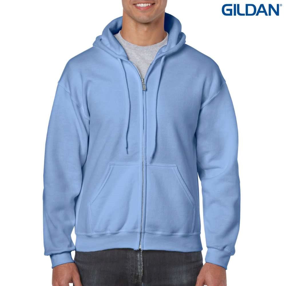 Gildan Heavy Blend Adult Full Zip Hooded Sweatshirt - R80 Rugby