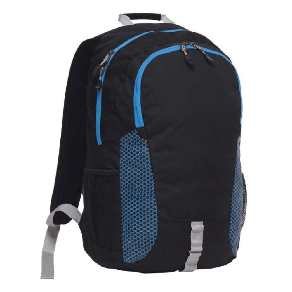 Grommet Backpack - black/cyber blue