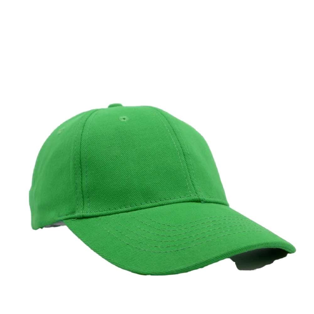 Headwear24 6 Panel Brushed Cotton - Lime