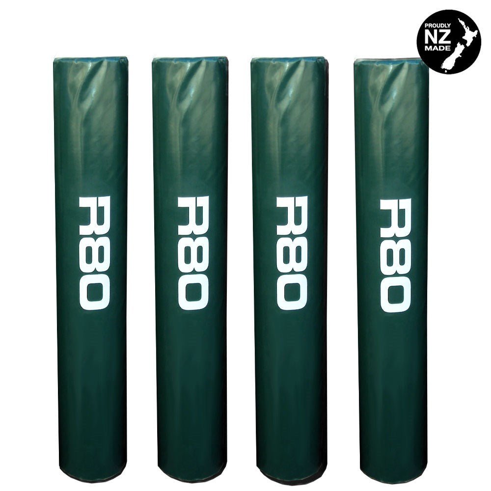 Junior Wrap Around Goal Post Pads Set of 4 - R80 Rugby