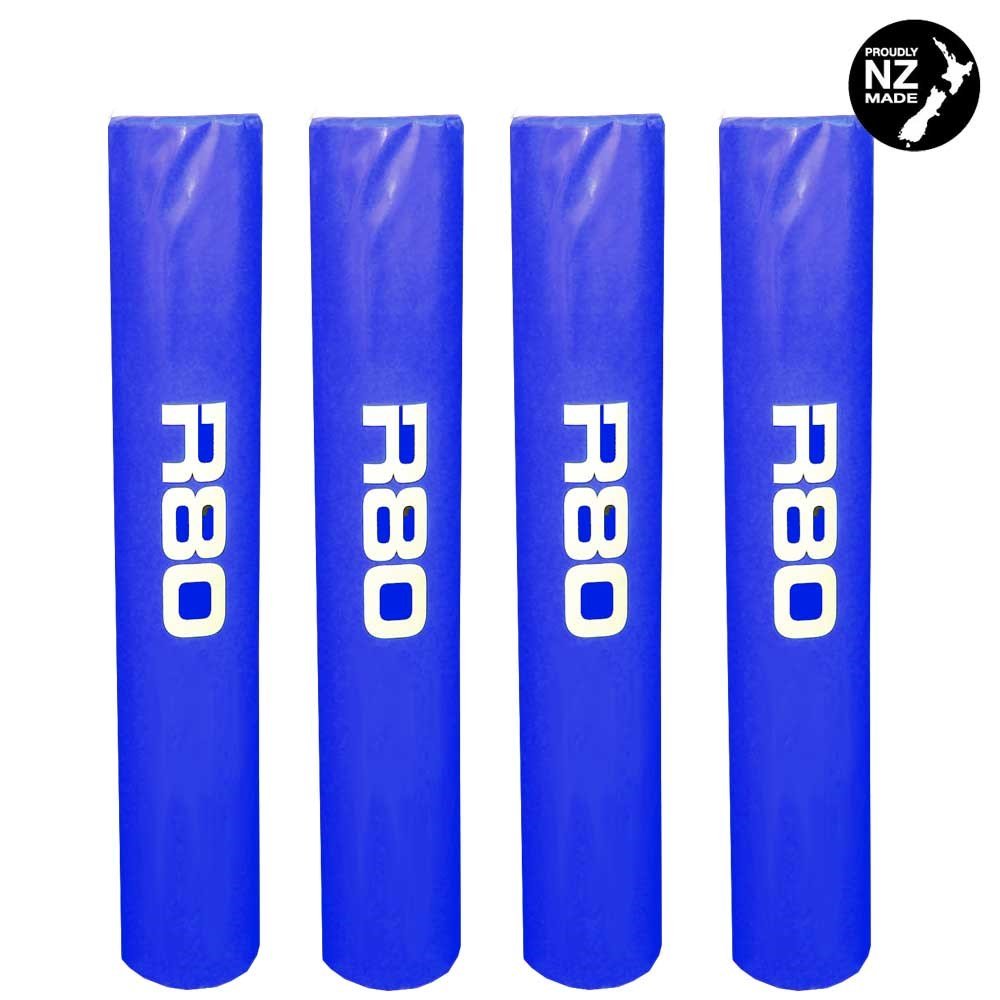 Wrap Around Rugby Goal Post Pads - Royal Blue