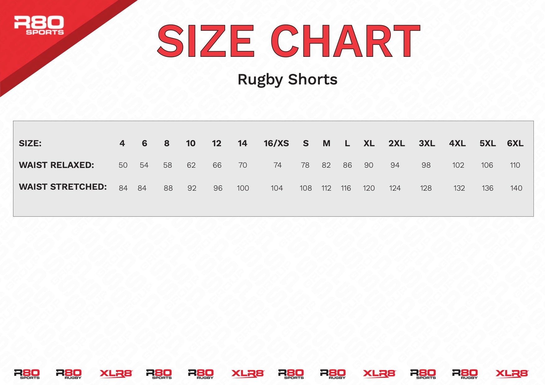 Kirwee RFC - Club Shorts - R80 Rugby