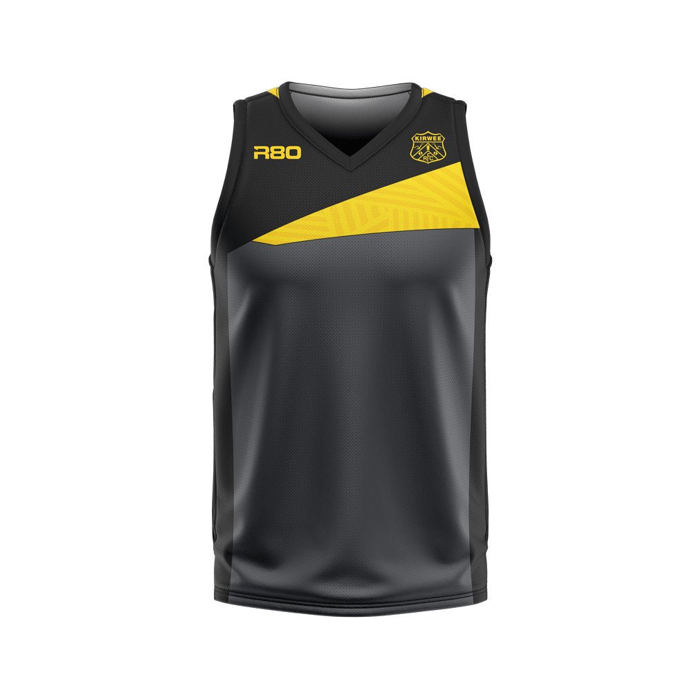 Kirwee RFC - Sublimated Basketball Singlet - XS