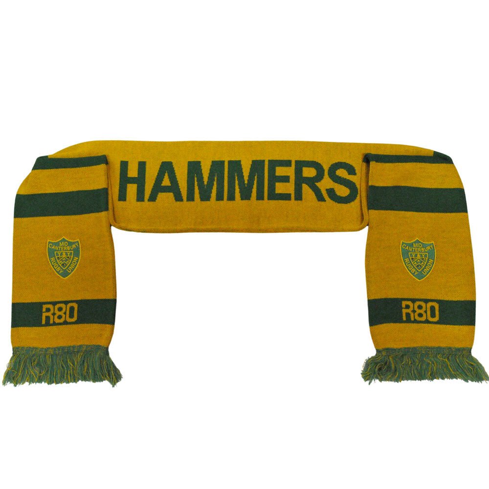 Mid Canterbury Hammers Scarf - R80 Rugby