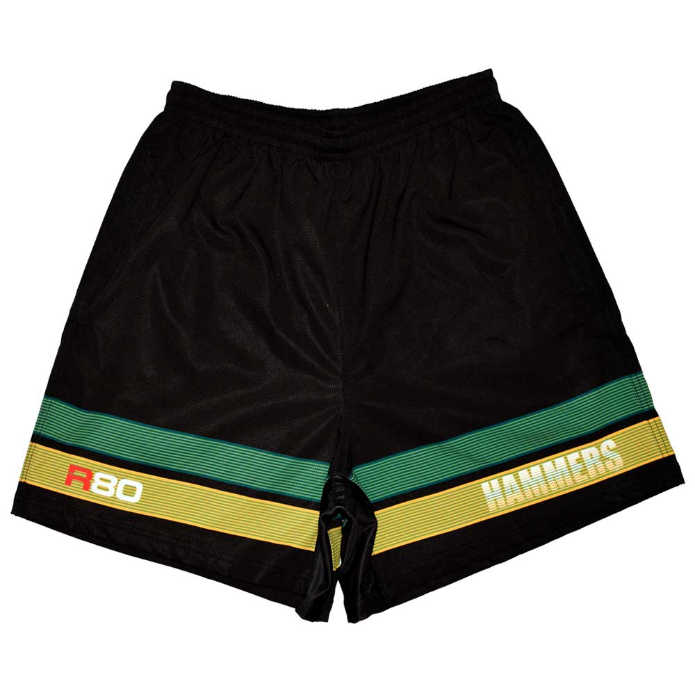 Mid Canterbury Hammers Supporters Gym Shorts - R80 Rugby