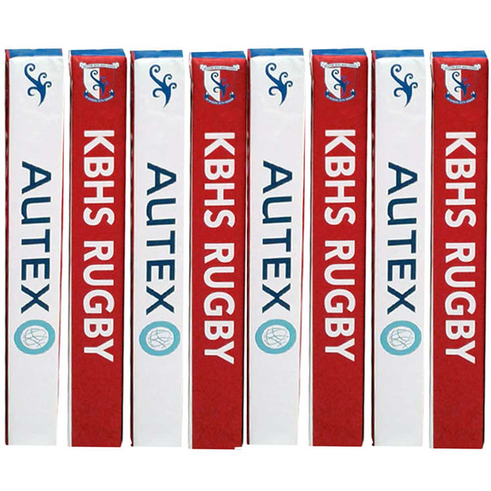 Digital Colour Printed Touchline Pole Protectors - 1m high x 12.5cm sides.