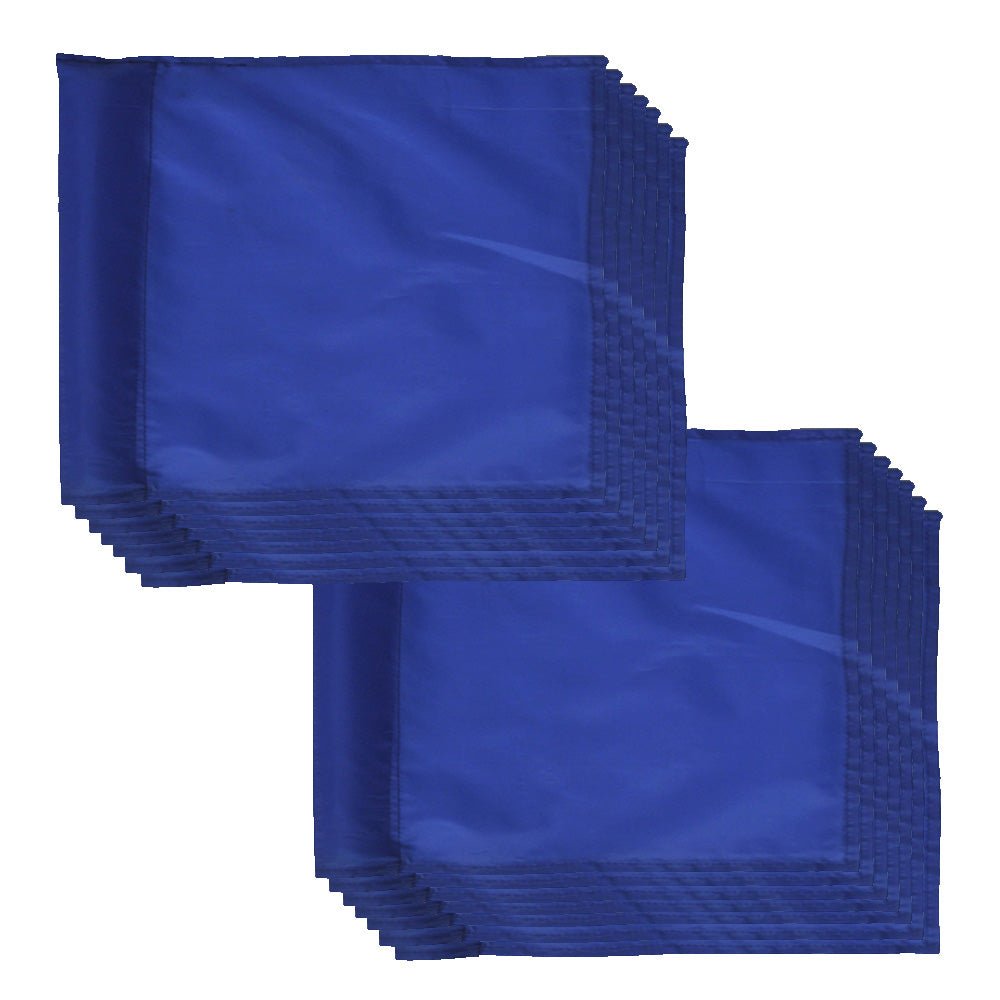 Nylon Touchline Flags - BlueSet of 14