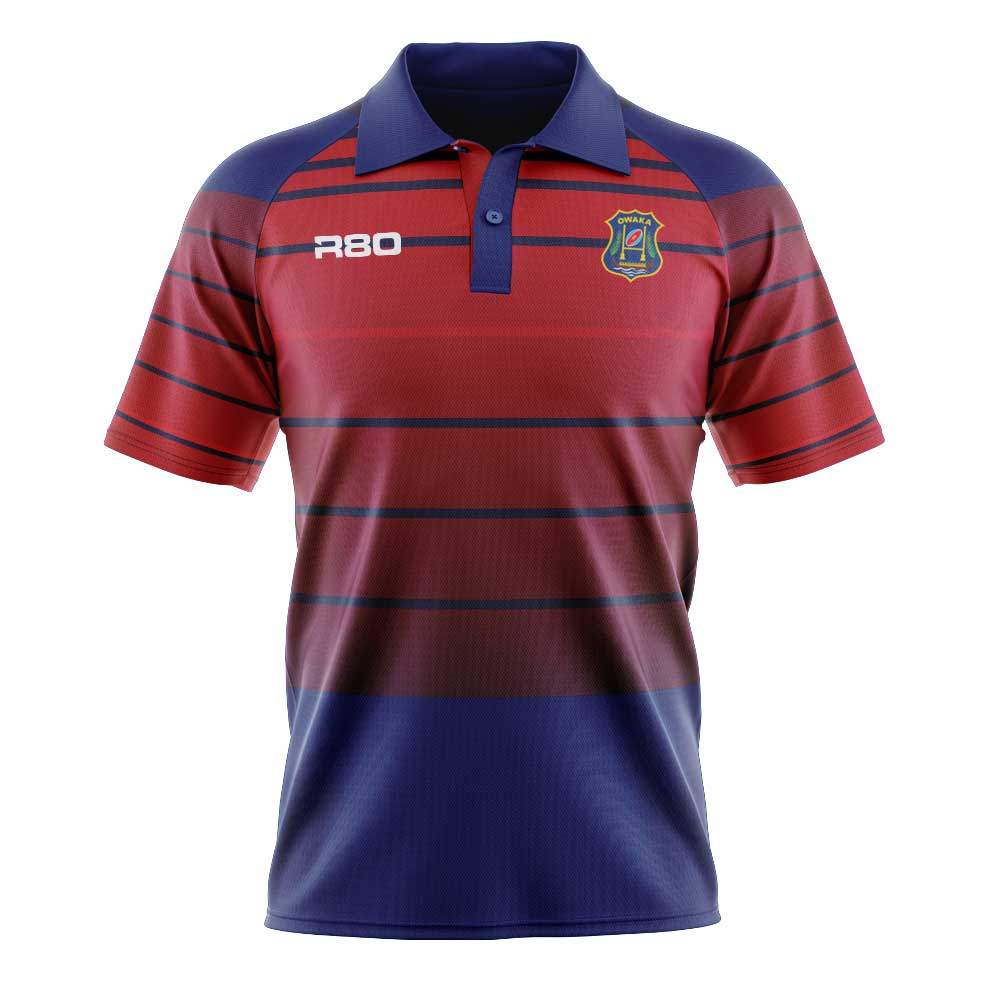 Owaka RFC Sublimated Polo Shirt - R80 Rugby
