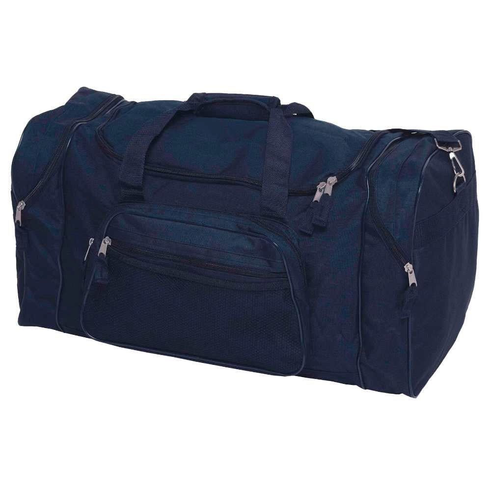 Plain Sports Bag - navy