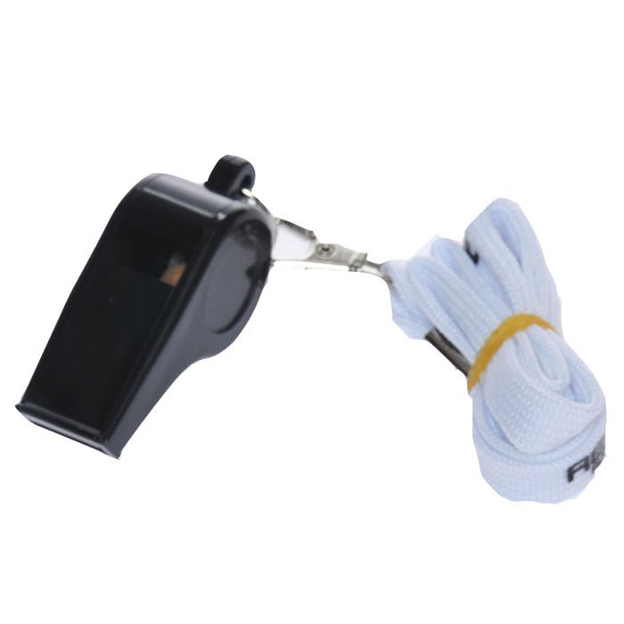 Plastic Whistle with Lanyard - 