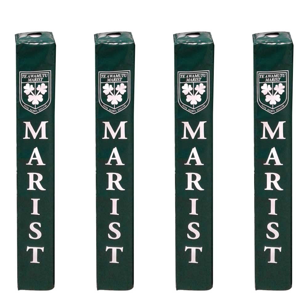 Printed Touchline Pole Protectors - Black