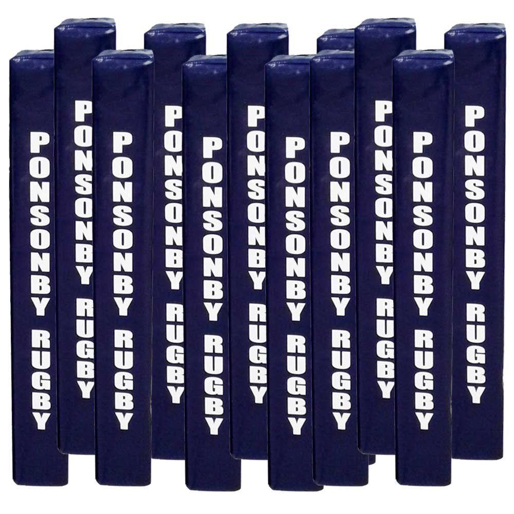 Printed Touchline Pole Protectors - Black