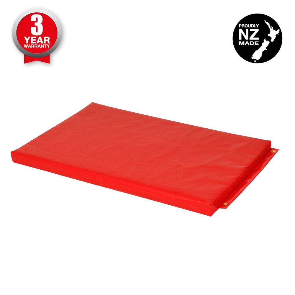 PVC Gym Mats with Storage Eyelets - PVC Gym Mat 180cm Long with EyeletsBlue