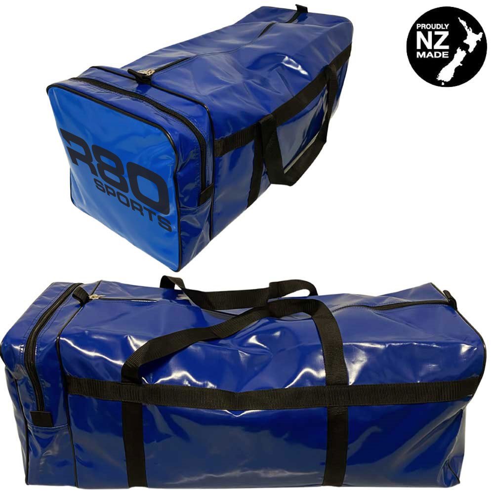 R80 Club Kit Colours Gear Bag Navy Blue with End Pocket - Royal BlueMedium