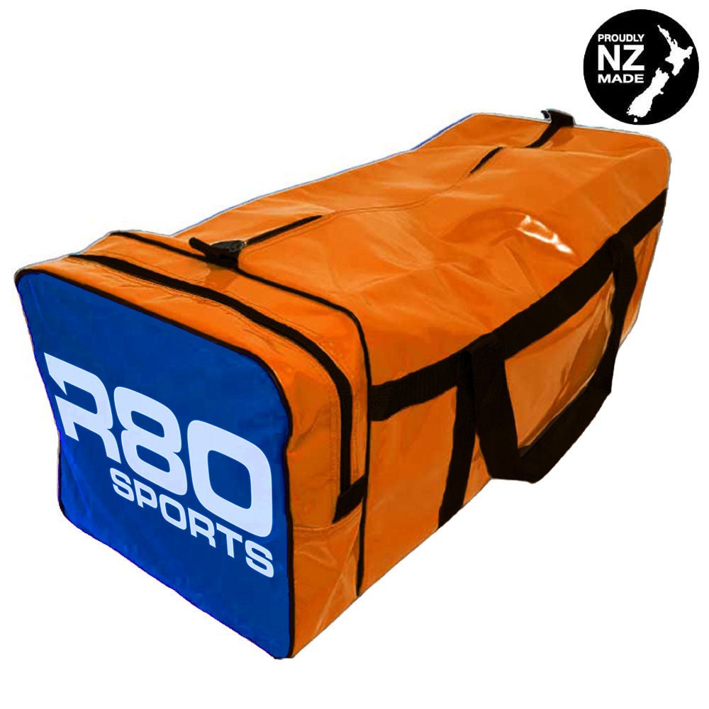 R80 Club Kit Colours Gear Bag Orange with End Pocket - R80 Rugby