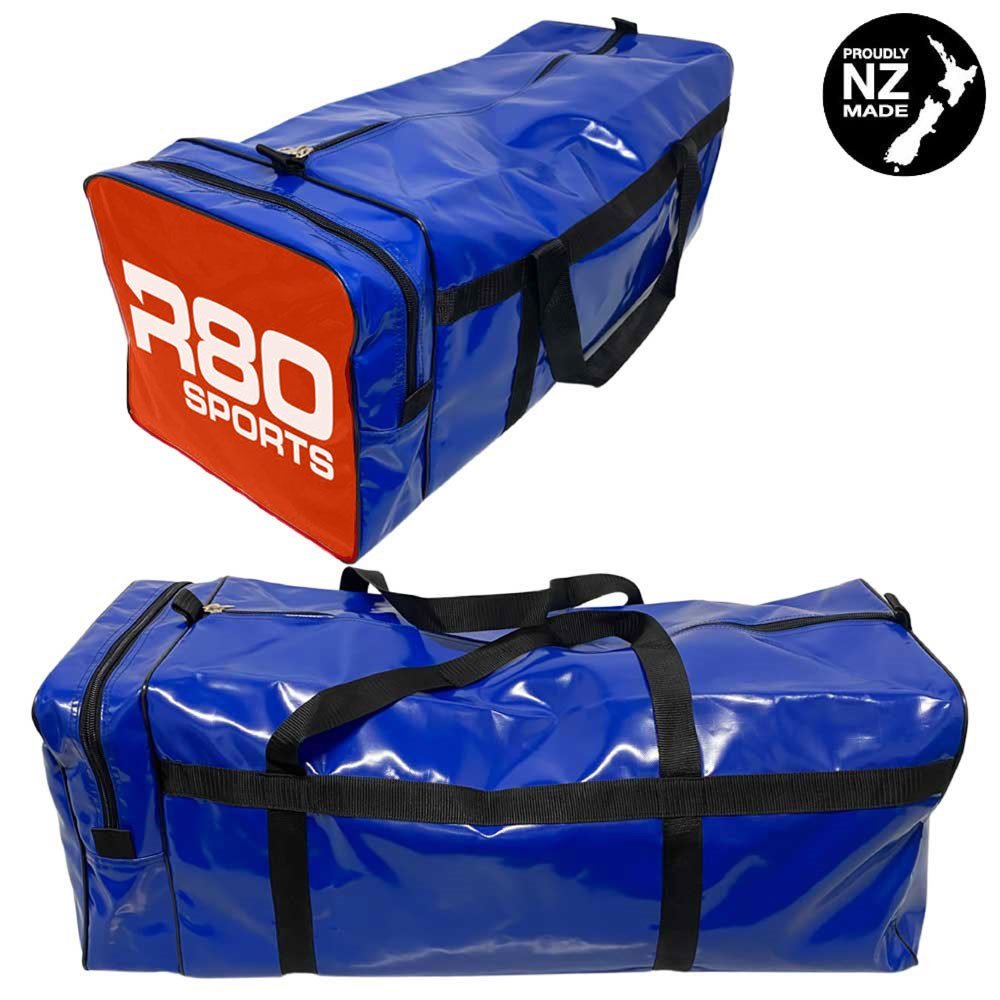 R80 Club Kit Colours Gear Bag Royal Blue with End Pocket - RedMedium