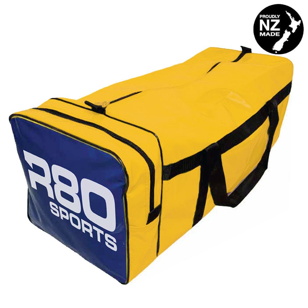R80 Club Kit Colours Gear Bag Yellow with End Pocket - WhiteJumbo