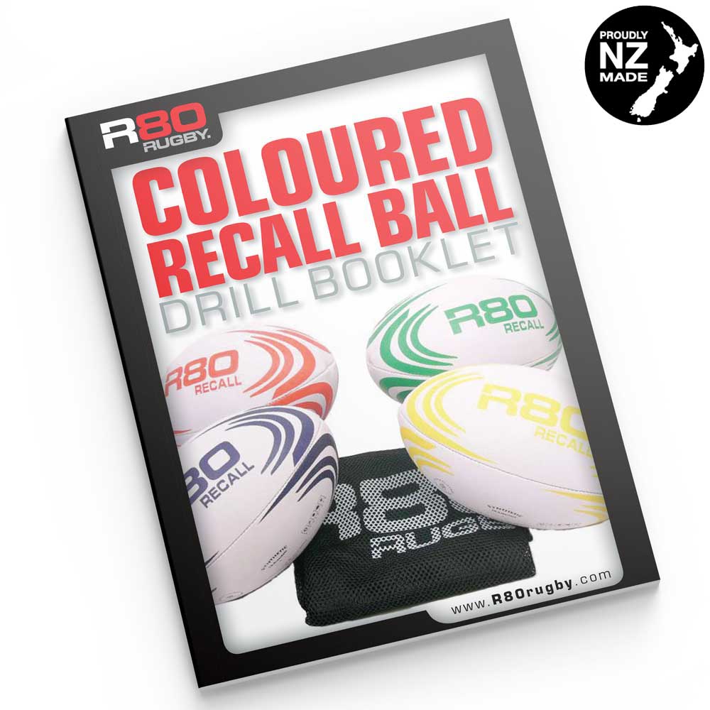 R80 Coloured Rugby Ball Activities &amp; Drills eBook - R80 Rugby