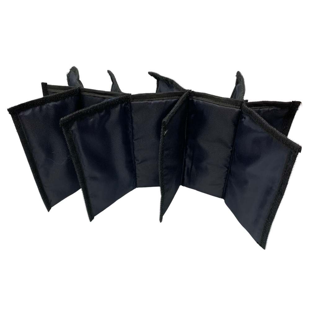 R80 Flexible Cooler Bag with 10 Red / Black Bottles - 