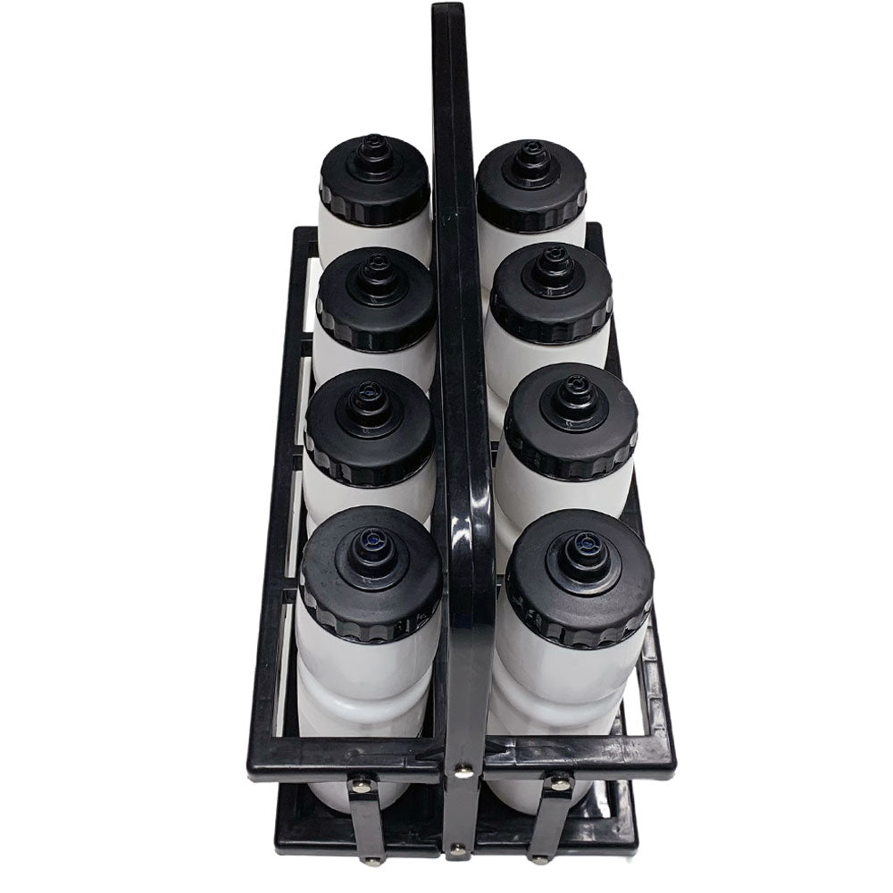 R80 Foldable Carrier with 8 Bottles - Red/Black