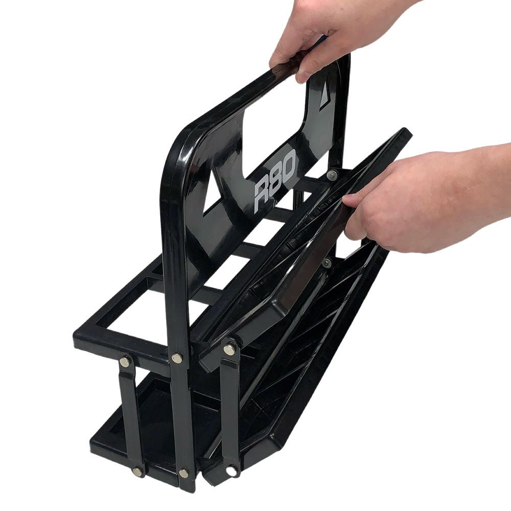 R80 Foldable Carrier with 8 Bottles - Red/Black