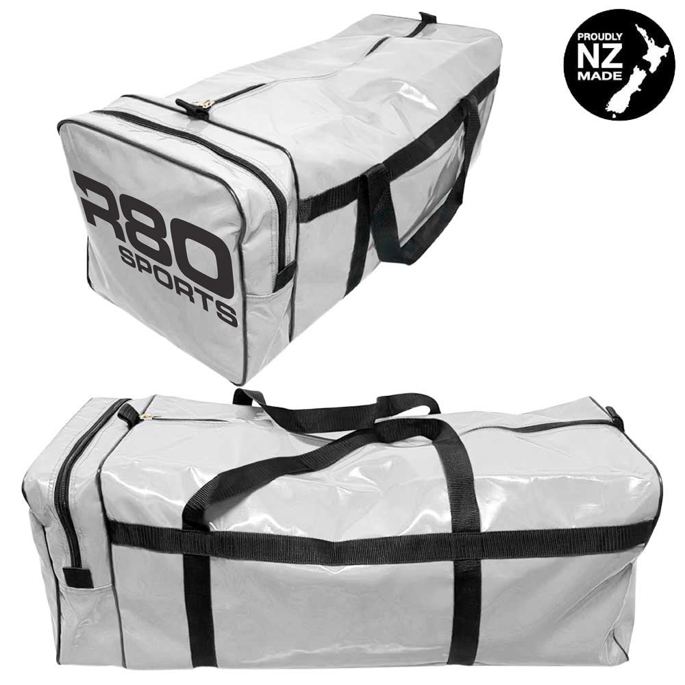 R80 Jumbo Hold All Kit Bags - WhiteNo End Pocket