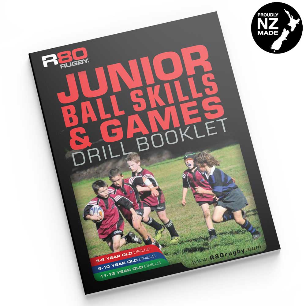 R80 Junior Ball Skill Drills &amp; Games eBook - R80 Rugby