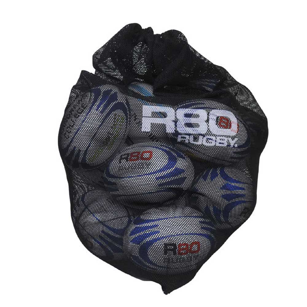 R80 Junior Rugby Ball Packs - Size 4 Green6 Balls