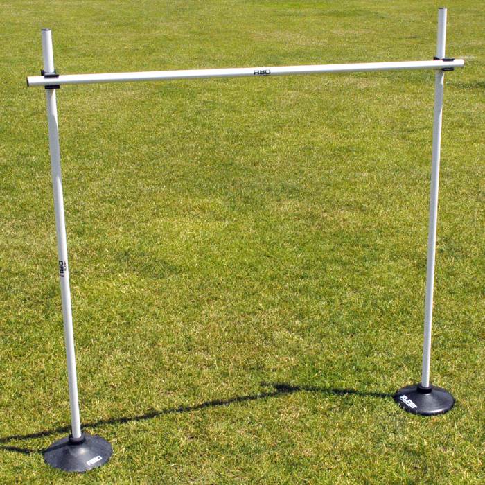 R80 Poles &amp; Cross Bar Hard Surface Set - R80 Rugby