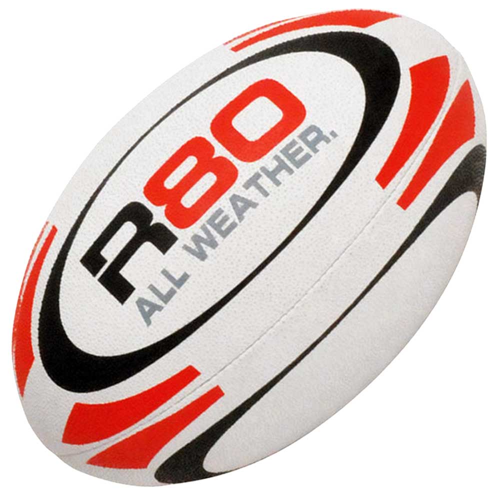 R80 Rugby All Weather Training Ball Size 5 - R80 Rugby