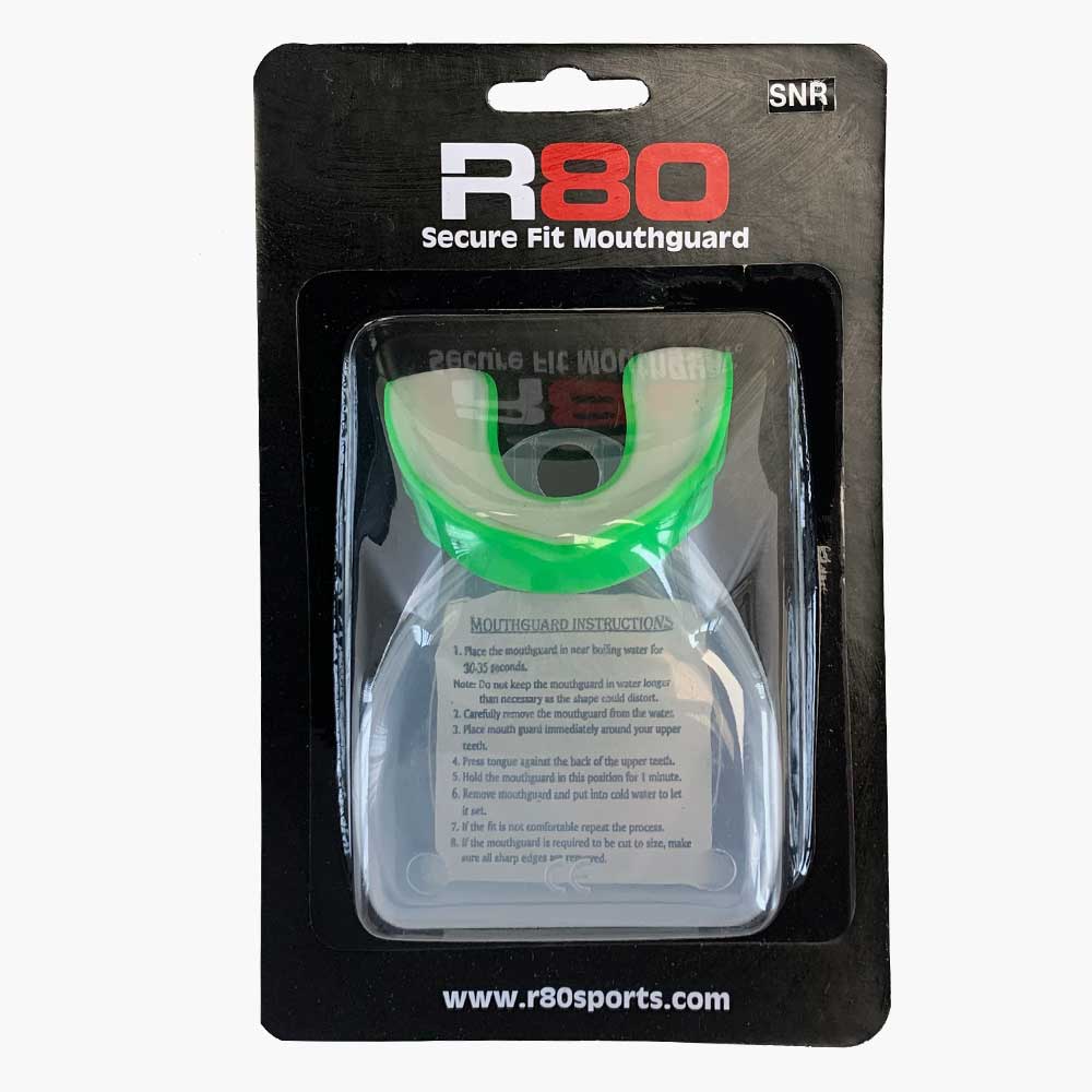 R80 Secure Fit Dual Gel Mouthguard - R80 Rugby