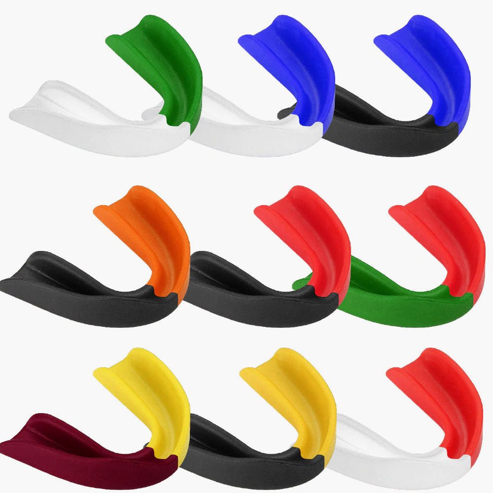 R80 Split Colour Mouthguard - JuniorRed Black