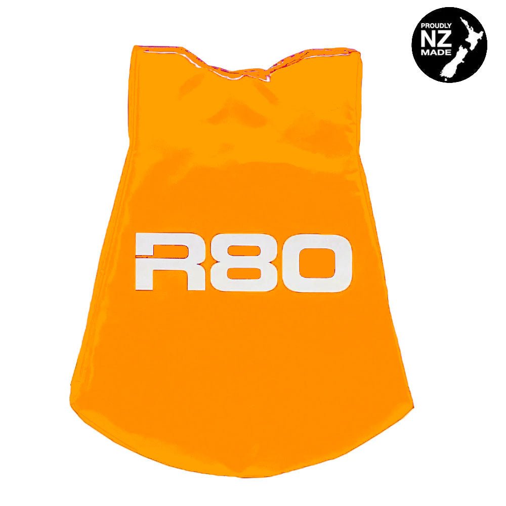 R80 Strap On Body Hit Shield - Orange