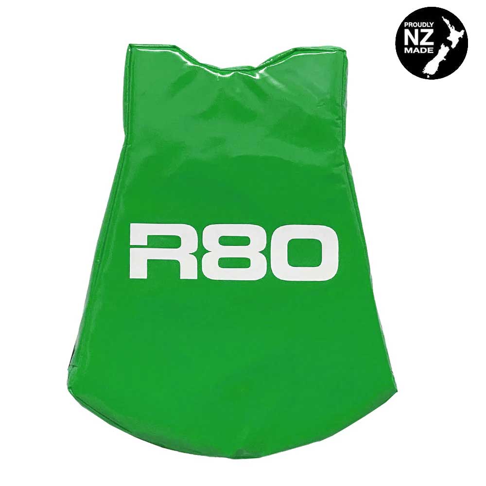 R80 Strap On Body Hit Shield - Green