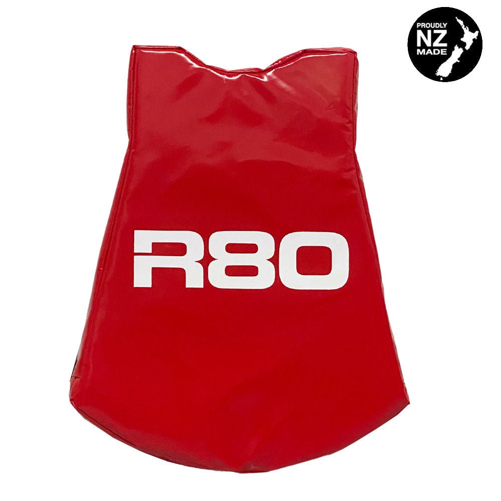 R80 Strap On Body Hit Shield - Red