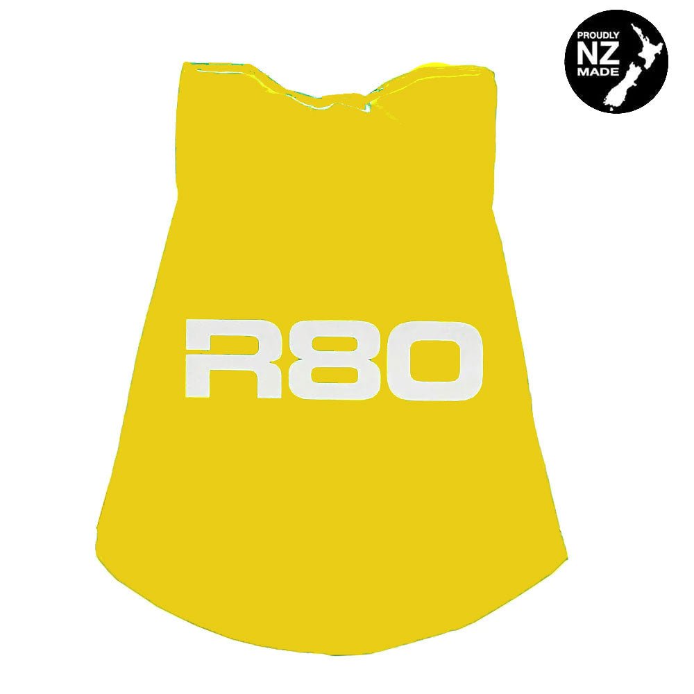 R80 Strap On Body Hit Shield - Yellow