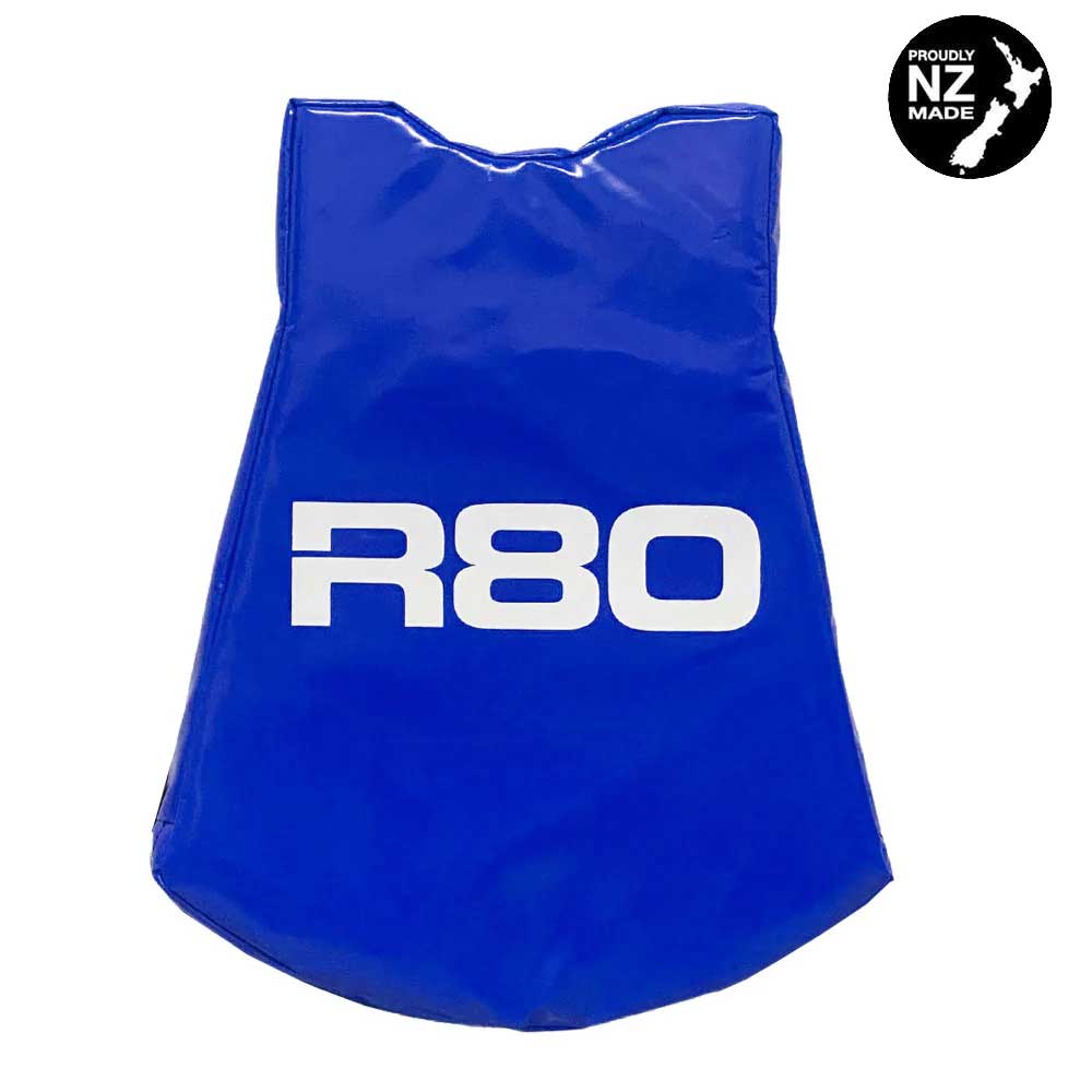 R80 Strap On Body Hit Shield - Navy Blue