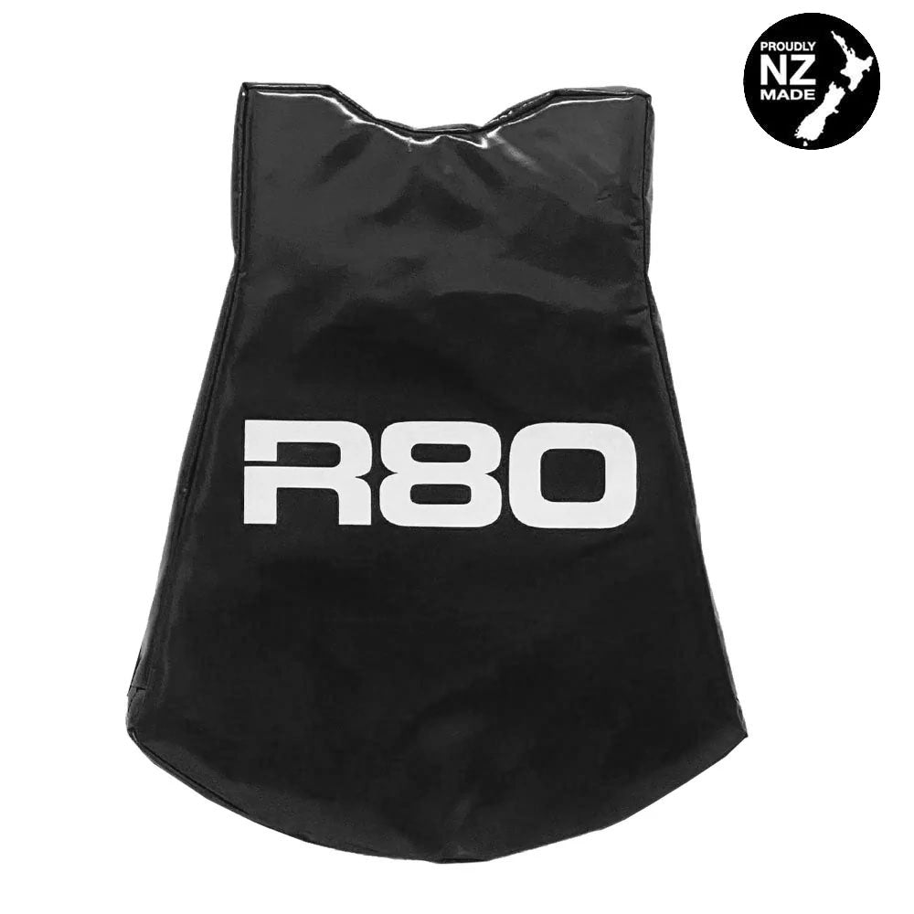 R80 Strap On Body Hit Shield - Black