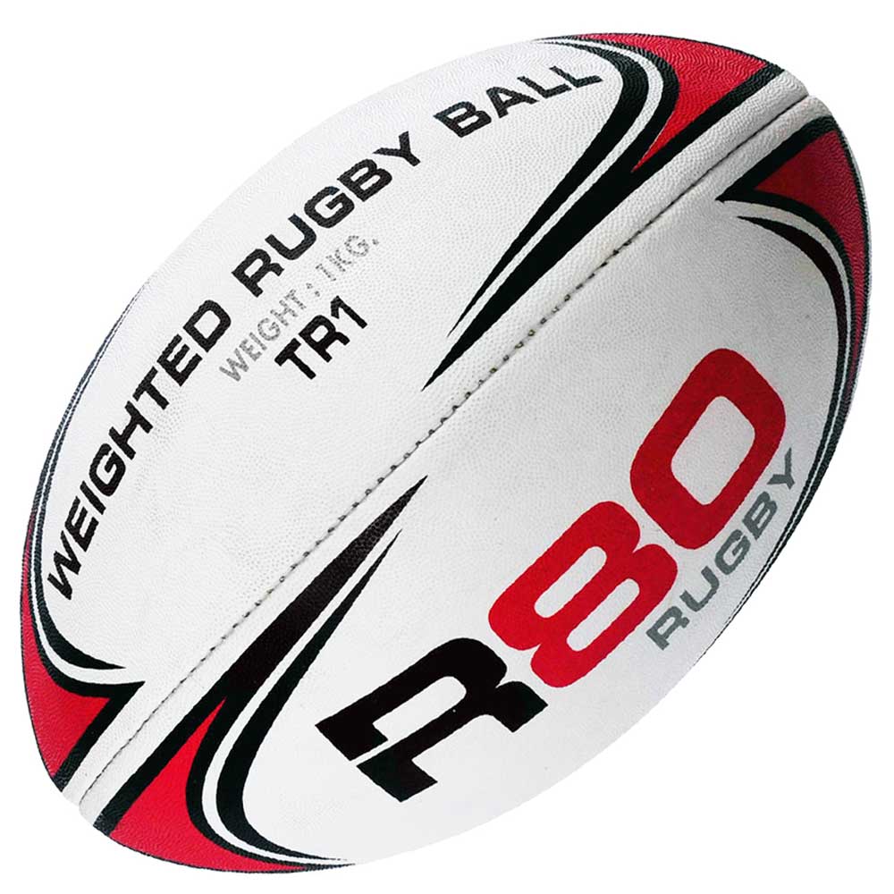 R80 Weighted Rugby Ball - Senior Size 5