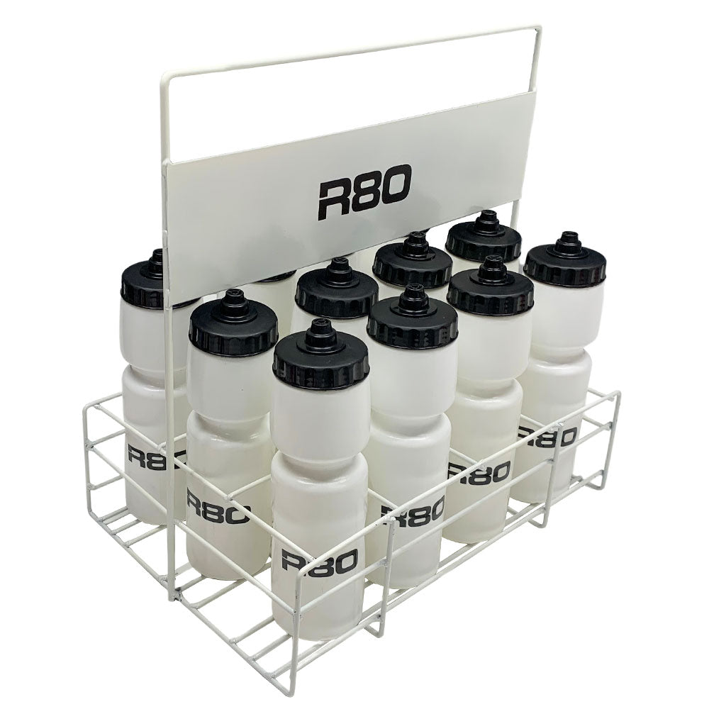 R80 Wire Drink Bottle Carrier with 12 Bottles - R80 Rugby