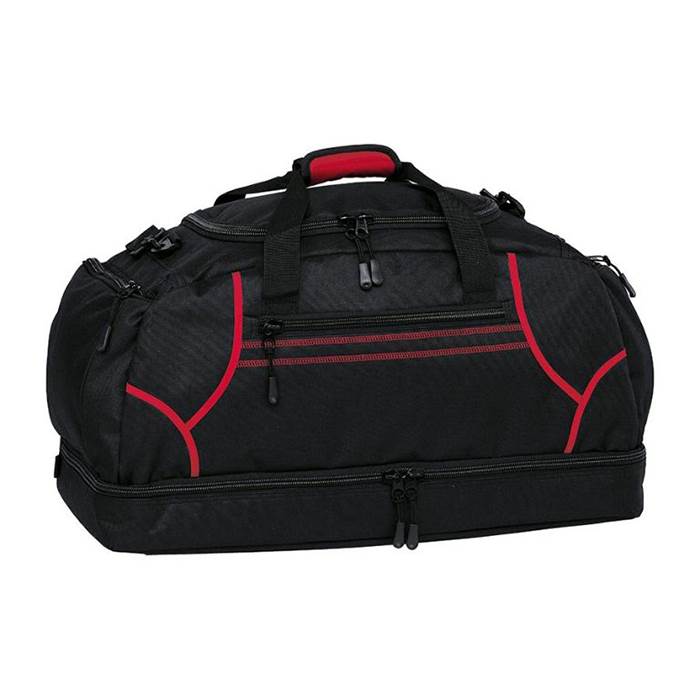 Reflex Sports Bag - Black/Red
