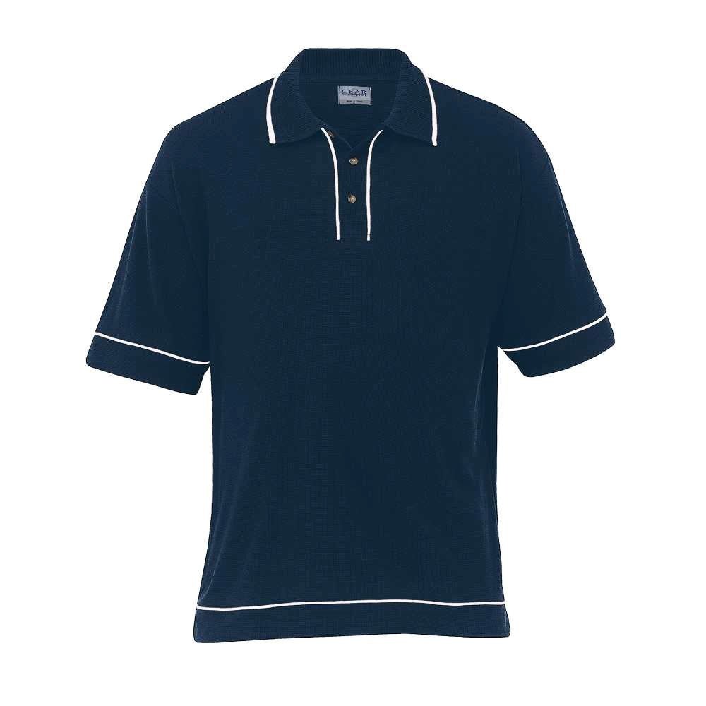 Retro Waffle Polo - Mens - R80 Rugby