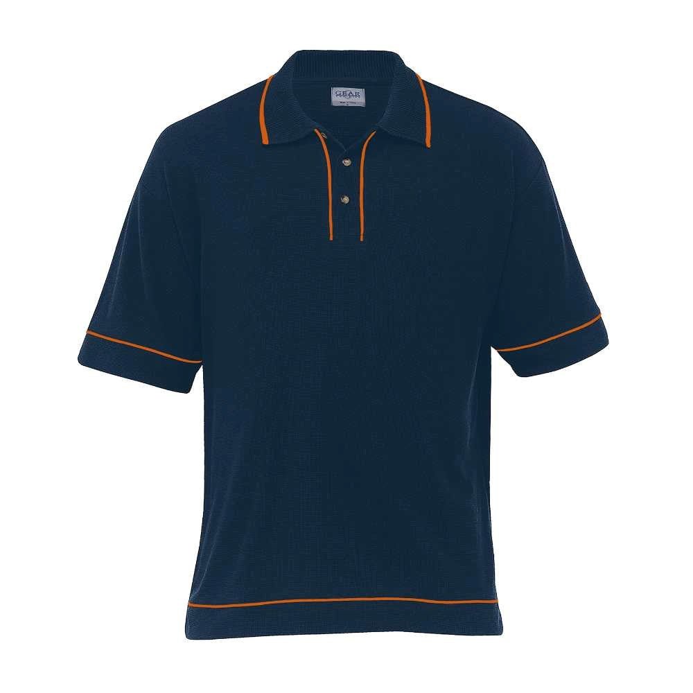 Retro Waffle Polo - Mens - R80 Rugby