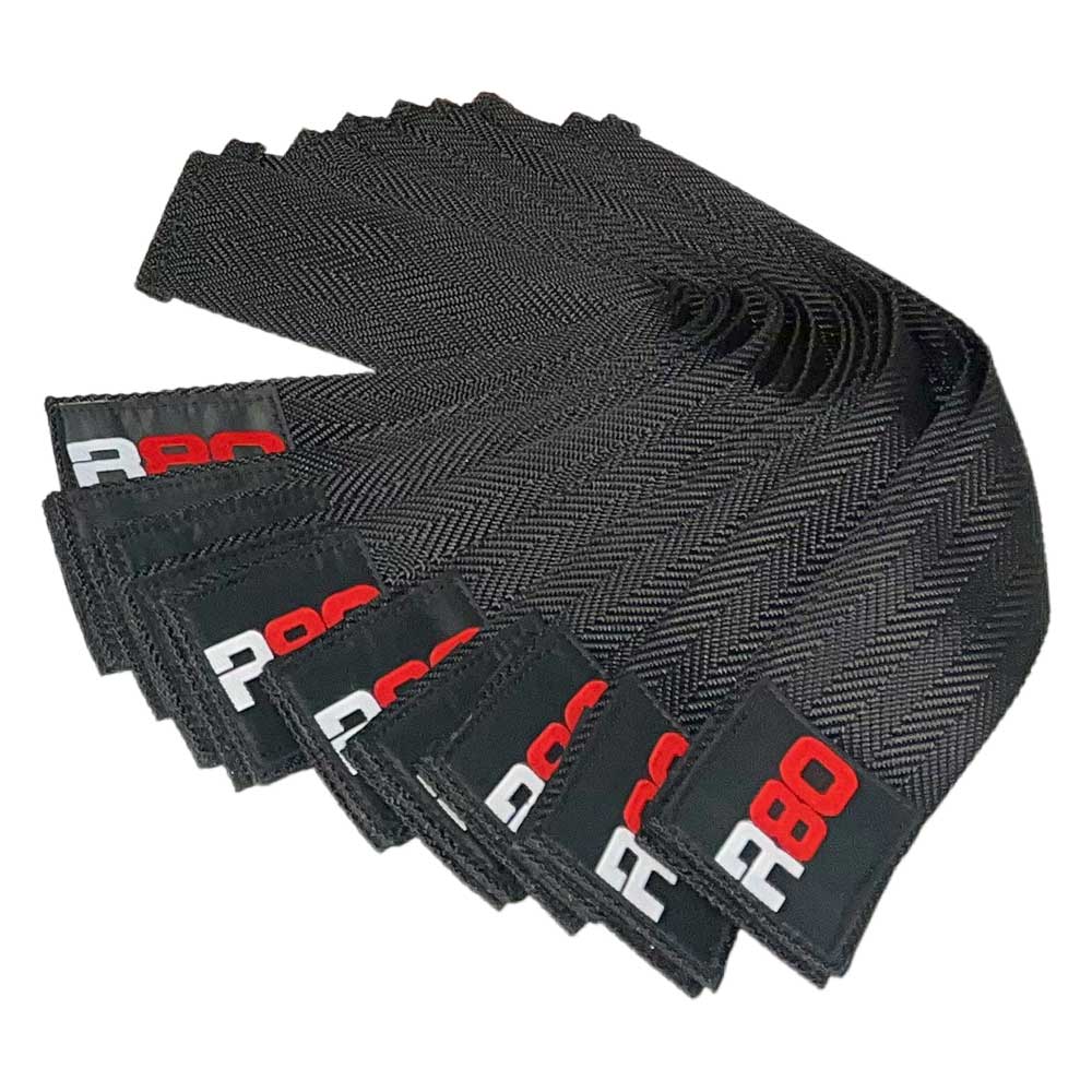 Rippa / Tag Rugby Flags - Set of 20 - Black