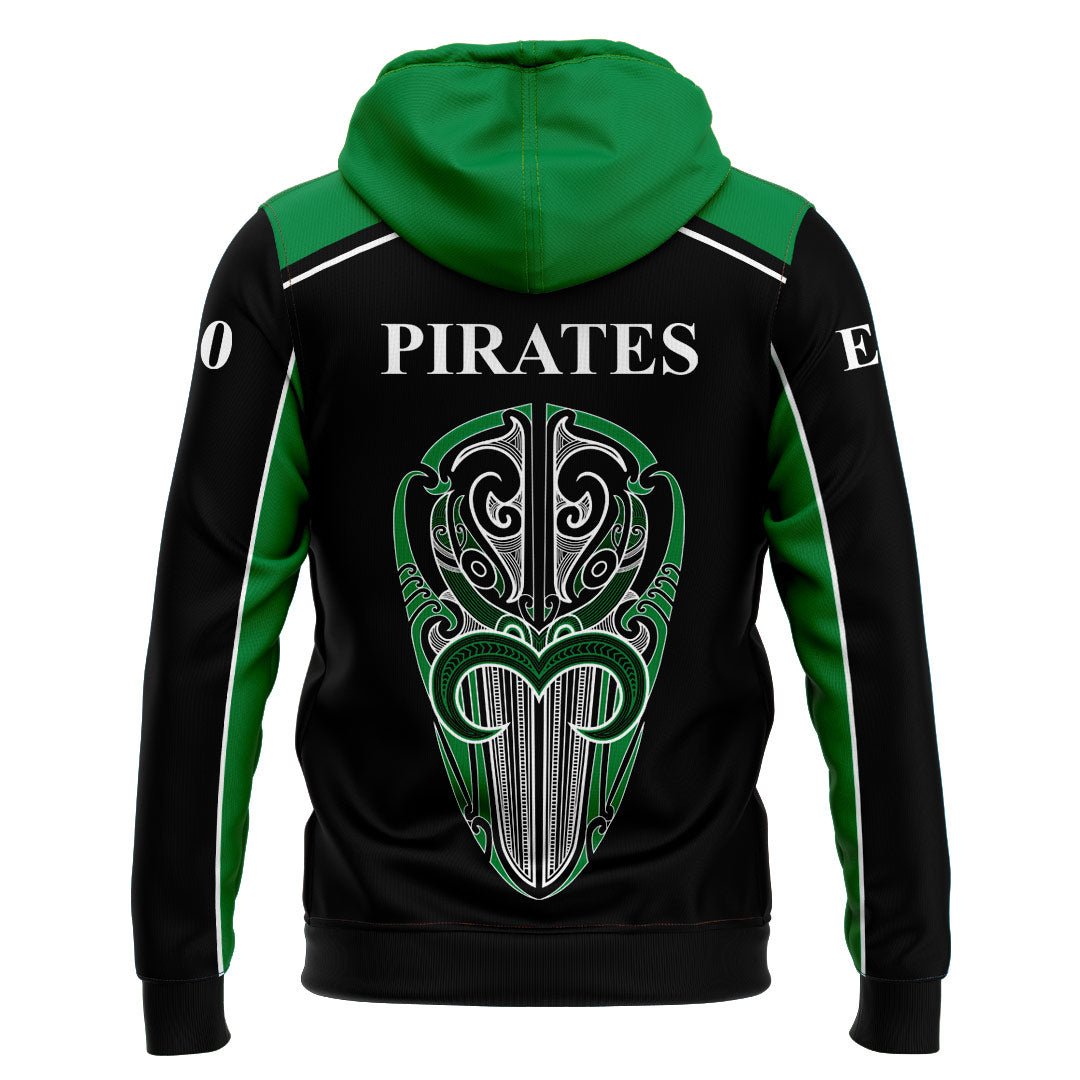 Rotorua Eastern Pirates Rugby Hoodie without Zip - 4