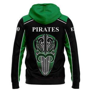 Rotorua Eastern Pirates Rugby Hoodie without Zip - R80 Rugby