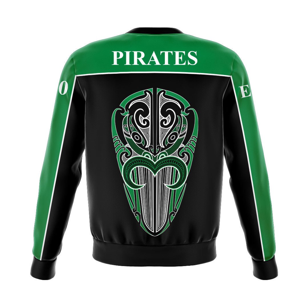 Rotorua Eastern Pirates Rugby Shell Pullover Jacket - R80 Rugby